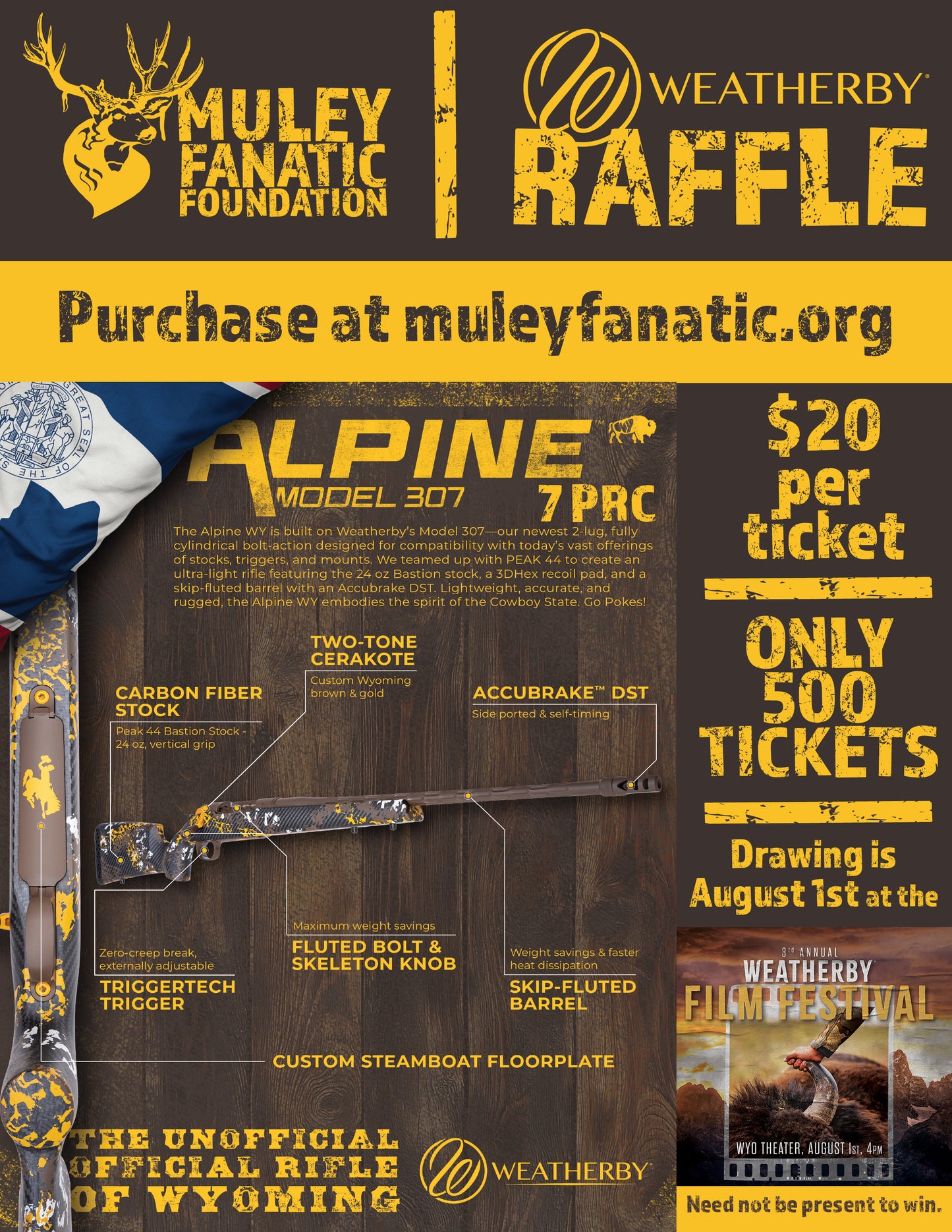 2025 Weatherby Raffle