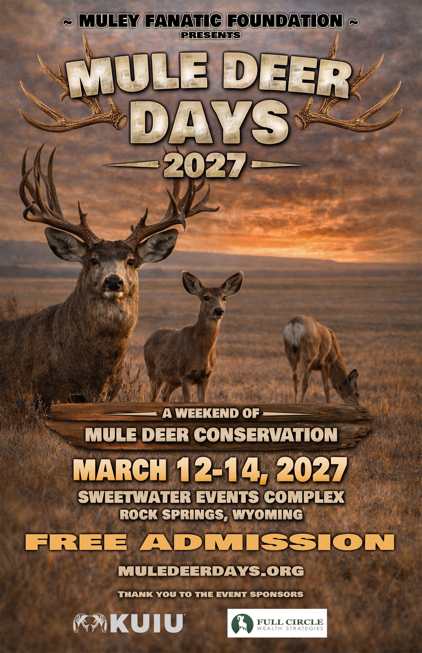 $500 Fawn Sponsor to Mule Deer Days
