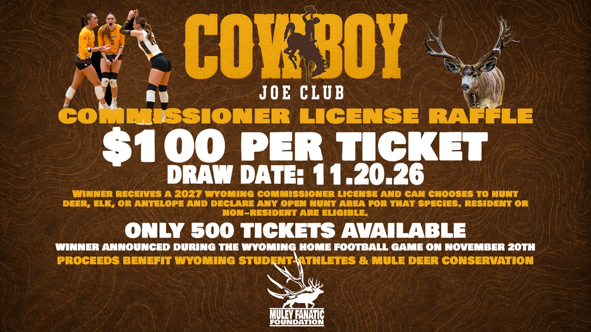 Cowboy Joe Club Commissioner's License Raffle