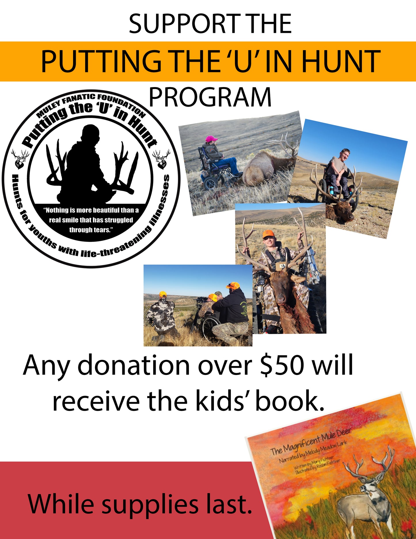 DONATE TO YOUTH HUNTS