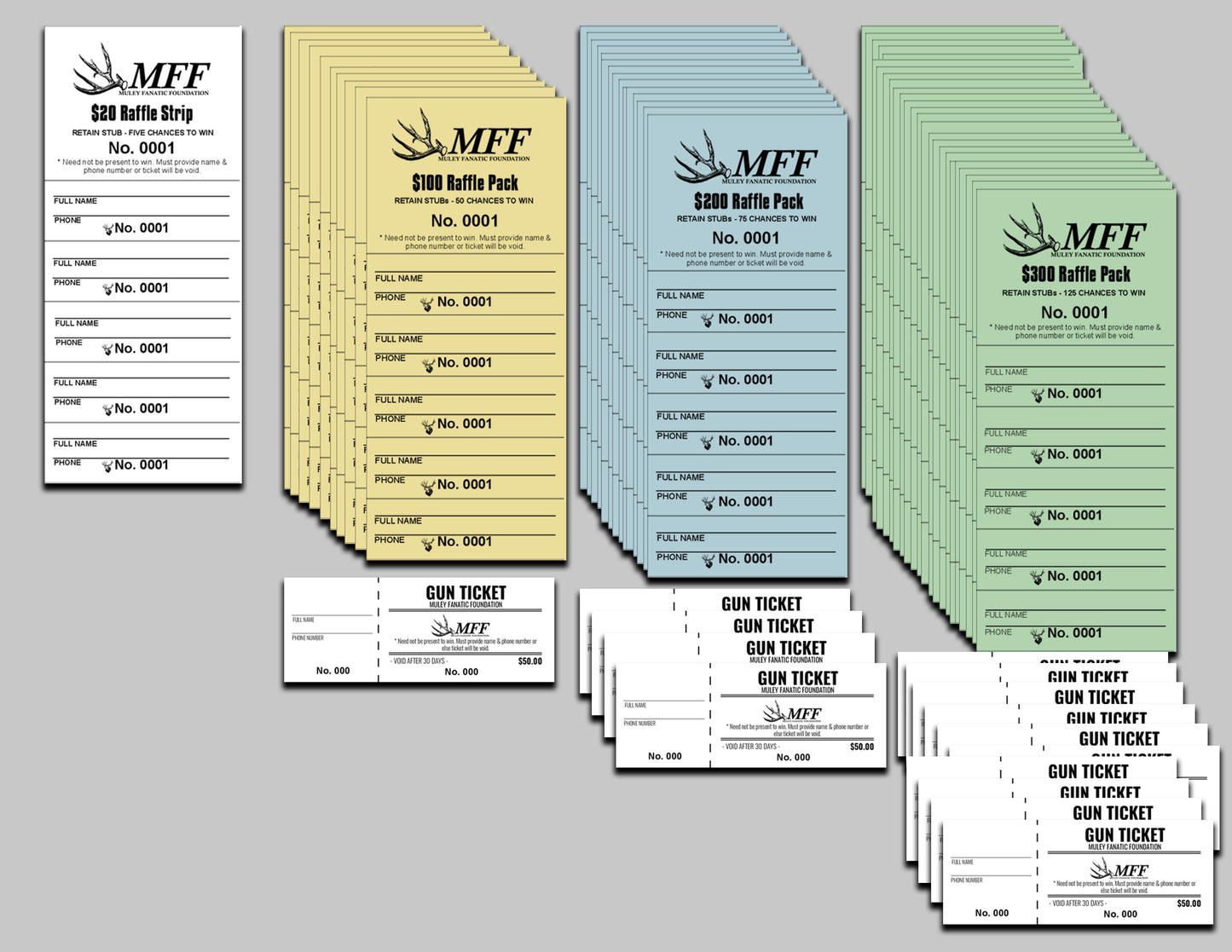 DROP TINE RAFFLE - $300 Package