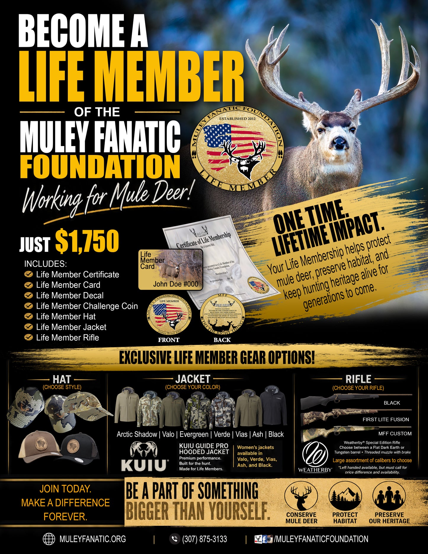 Lifetime Membership * Please see notice below