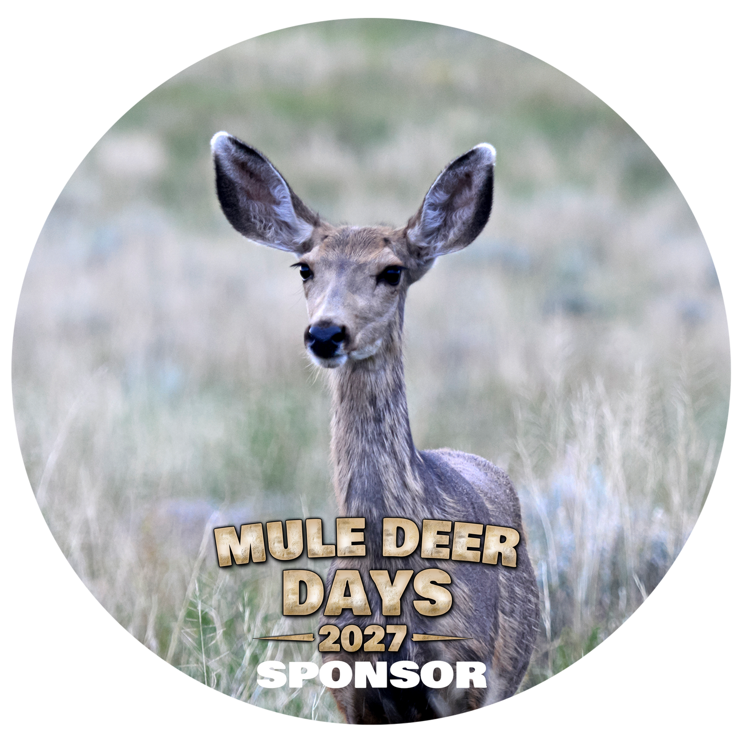 $1000 Doe Sponsor to Mule Deer Days