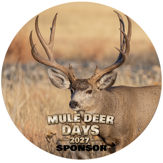 $2500 Typical Sponsor to Mule Deer Days