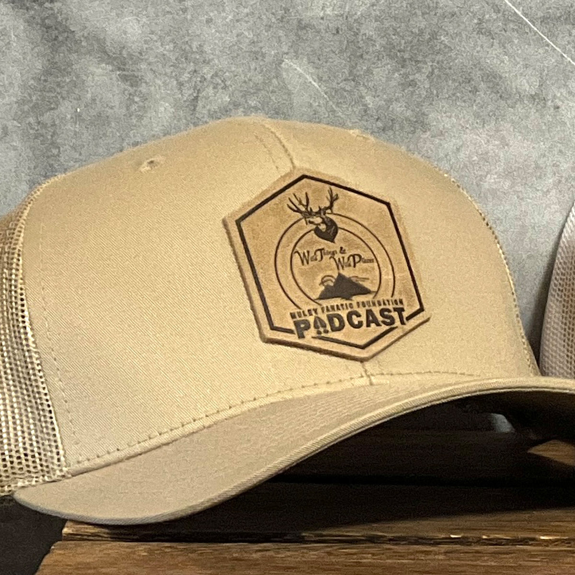 MFF Wild Things Wild Places Podcast Hat – Muley Fanatic Foundation Store