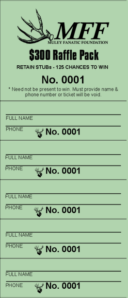 DROP TINE RAFFLE - $300 Package