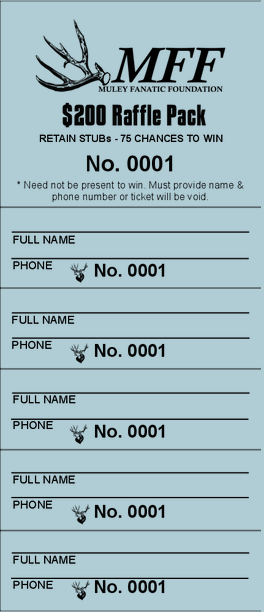 DROP TINE RAFFLE - $200 Package